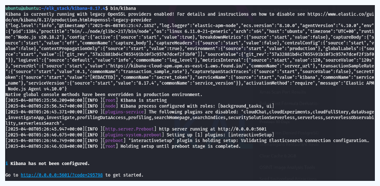 Kibana Started