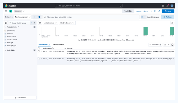Kibana Helloworld View