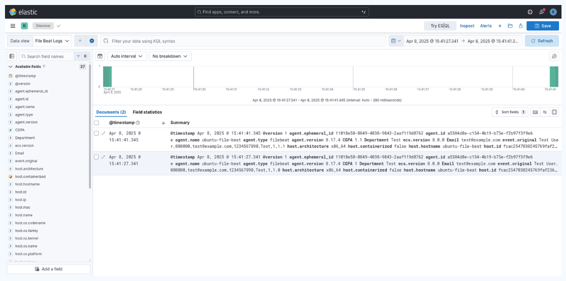 CSV Logs in Kibana